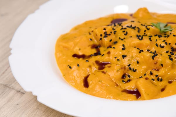 Sárgarépás sütőtökfőzelék